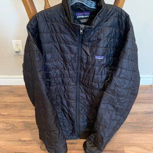 EUC Patagonia Nano puff Long Sleeved Jacket - Mens LARGE